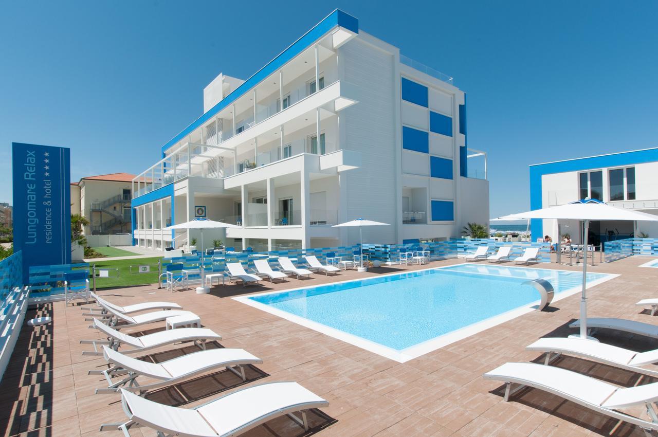 Lungomare Relax Residence Misano Adriatico Bagian luar foto